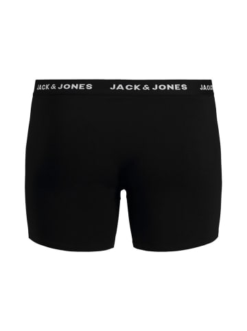 Jack & Jones 5-er Stück Pack Boxershorts Set JACHUEY Plus Size in Schwarz