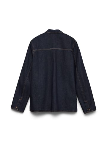 Vero Moda Jeanshemd in Dark Blue Denim