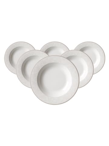 Ritzenhoff & Breker 6er Set Suppenteller Isabella ø 21,5 cm beige in beige