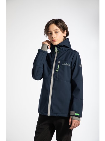 Lemon explore Übergangs-Softshelljacke in dunkelblau