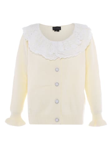 NAEMI Damen Sweater in WOLLWEISS