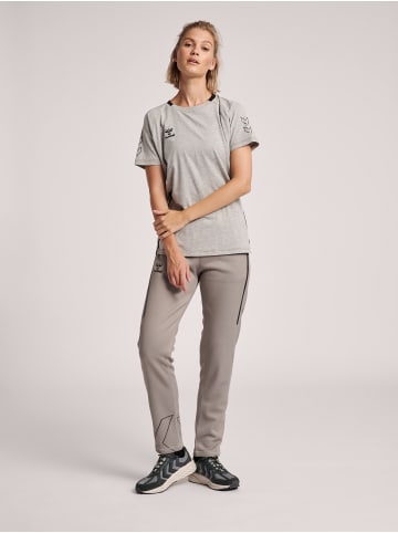 Hummel T-Shirt Raglanärmel Hmlcima Damen in GREY MELANGE