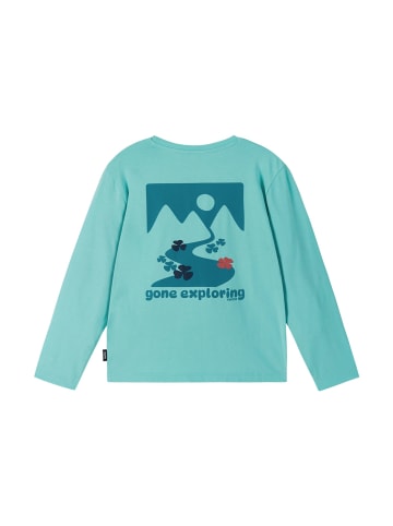 Reima Langarmshirt " Tosikiva " in Aquamarine