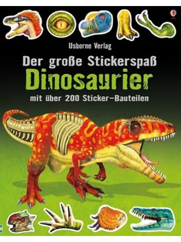 Usborn Papeterie/PBS - Der große Stickerspaß: Dinosaurier
