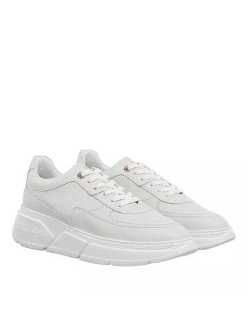 Tommy Hilfiger Chunky Leather Sneaker White in white