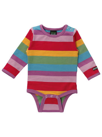 Villervalla Body Langarm Stripes in Bunt