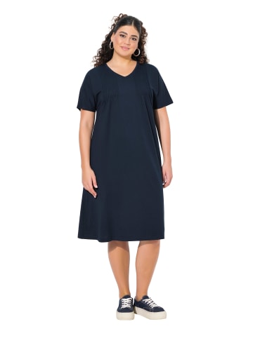 Ulla Popken Jerseykleid in marine