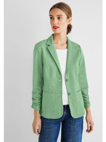 Street One Blazer in light brisk green melange