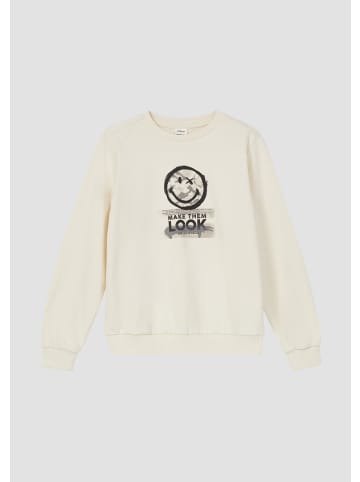 s.Oliver Sweatshirt in 9001_creme