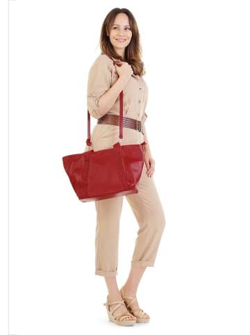 Samantha Look Shopper in rot