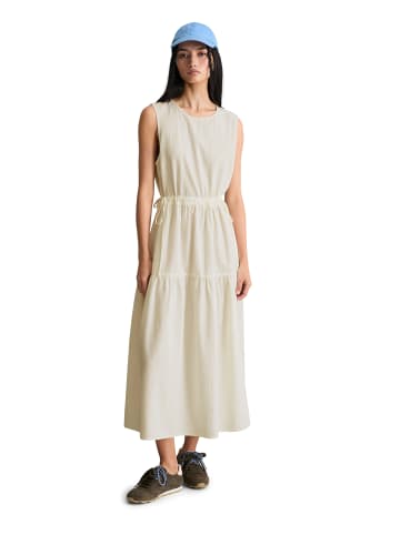 Marc O'Polo DENIM Crinkle-Stufenkleid regular in Silky White