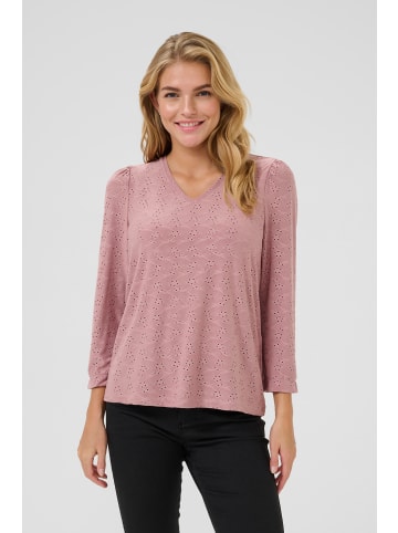 Kaffe Langarm-Bluse KAenya in Wistful Mauve CC