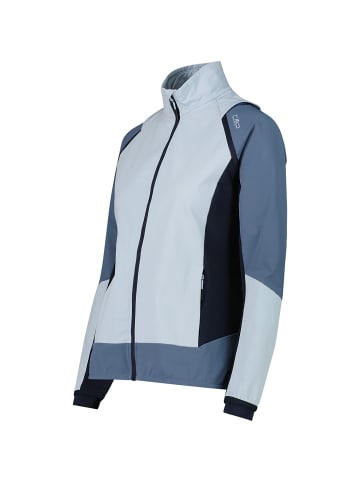 Campagnolo Funktionsjacke WOMAN JACKET HYBRID WITH DETACHABLE in Hellblau3524