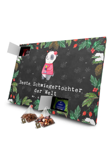 Mr. & Mrs. Panda Tee Adventskalender Panda Beste Schwiegertochte... in Kreidetafel