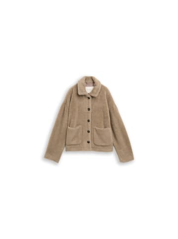 Tom Tailor Jacke in soft taupe grey