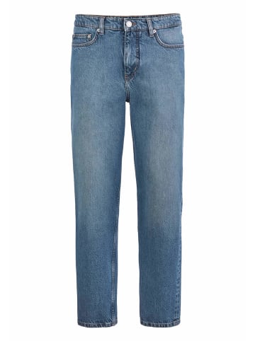 Hessnatur Hessnatur Jeans MADS Relaxed Tapered aus reinem Bio-Denim in greenish blue