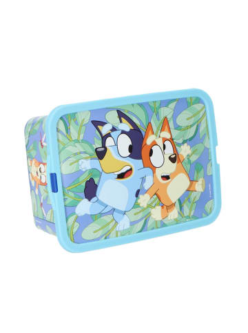 COFI 1453 Bluey Aufbewahrungsbox 13L Robuste Lagerbox mit Bluey-Design in Blau