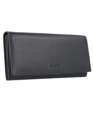 Bugatti Vertice Geldbörse Leder 19,5 cm schwarz