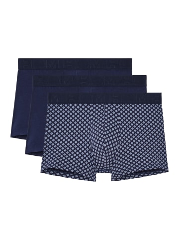 HOM Retro Short / Pant John in Navy print