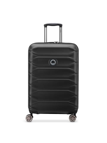 Delsey Meteor 4 Rollen Trolley 68 cm mit Dehnfalte in black