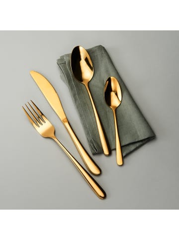 Butlers Besteck-Set QUEENS 4-tlg. in Gold