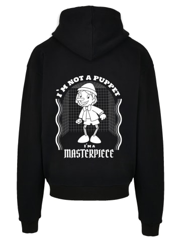 F4NT4STIC Ultra Heavy Hoodie Pinocchio Heroes of Childhood in schwarz