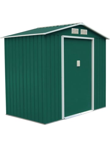 COSTWAY Gerätehaus 4,39 m³ Türgröße: 96x152cm in Grün