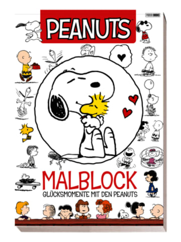 Panini Books Buch - Peanuts: Malblock - Glücksmomente mit den Peanuts