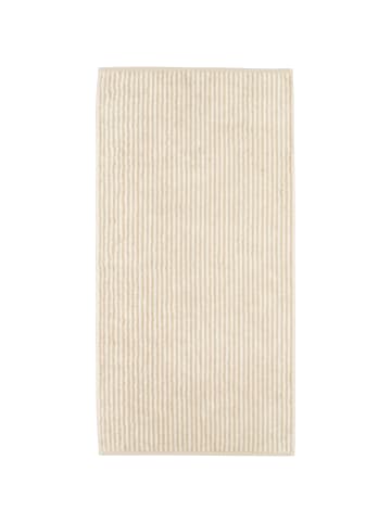 Cawö Cawö Handtücher Two-Tone Stripes 480 sand - 33 in sand - 33
