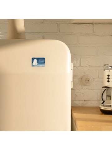 Mr. & Mrs. Panda magnet Eisbär Umarmen Design mit Spruch in Weiß