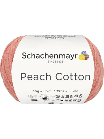 Schachenmayr since 1822 Handstrickgarne Peach Cotton, 50g in Coral