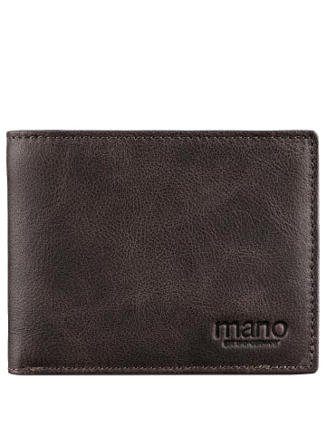 mano Don Pietro - Geldbörse 11.5 cm (dunkelbraun) in dunkelbraun