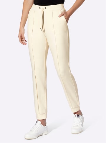 Heine Jersey-Hose in champagner