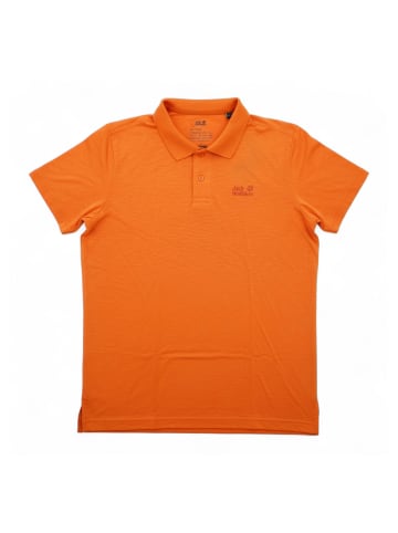 Jack Wolfskin Polo Shirt Travel Polo Shirt Herren in Grün