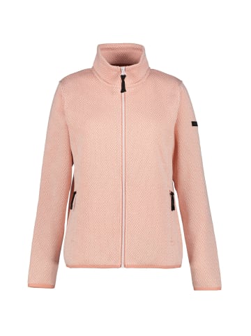 Icepeak Strickfleecejacke Aulti in Rosa