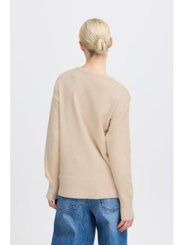 b. young BYNONINA ONECK JUMPER 2 KNIT Regular fit in Cement Melange