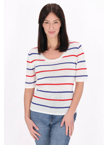usha BLUE LABEL Women Sweater in white navy red