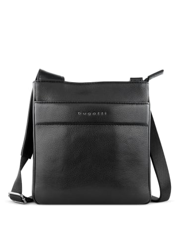 Bugatti Nome - Schultertasche 19 cm (schwarz) in schwarz