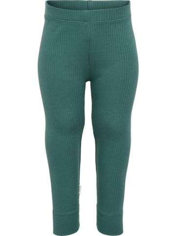Hummel Kinder Leggings in Grün