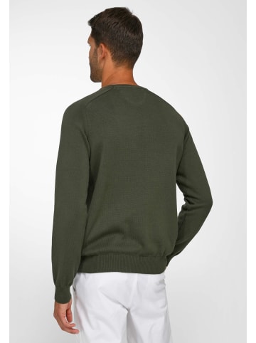 LOUIS SAYN Pullover cotton in olive