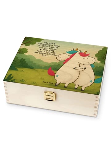 Mr. & Mrs. Panda Teebeutel Organizer Einhörner Umarmen Design mi... in Weiß