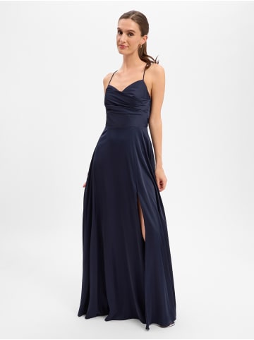Marie Lund Abendkleid in marine - 0001