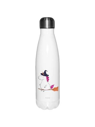 Mr. & Mrs. Panda Thermosflasche Einhorn Hexe ohne Spruch in Weiß