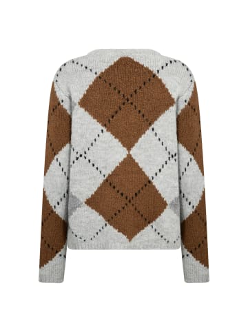 soyaconcept Pullover SC-Acacie 1 in hellgrau cognac - 0001