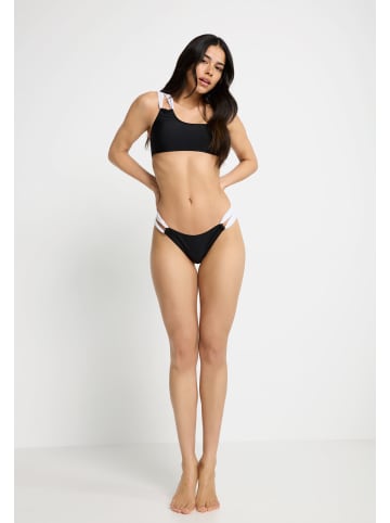 LSCN BY LASCANA Bustier-Bikini in schwarz-weiß