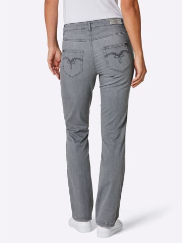 ascari 5-Pocket-Jeans in grey denim