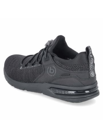 Bugatti Schnürhalbschuh in schwarz