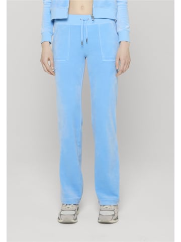 Juicy Couture Juicy Couture Juicy Couture Straight Leg Track Pant With Pocket in alaskan blue