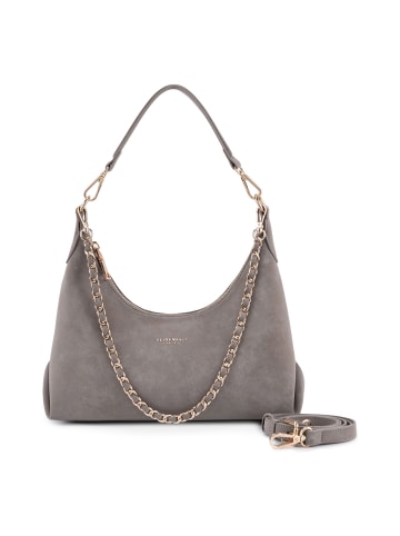 Seidenfelt Rena Schultertasche 30 cm grey