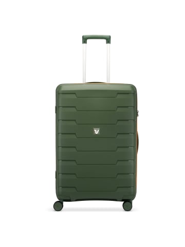 Roncato Skyline 2.0 Neon - 4-Rollen-Trolley M 70 cm (grey) in military green